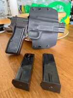 1 Browning Hi-Power with Holster and Mags.JPG 1 Browning Hi-Power with Holster and Mags.JPG
